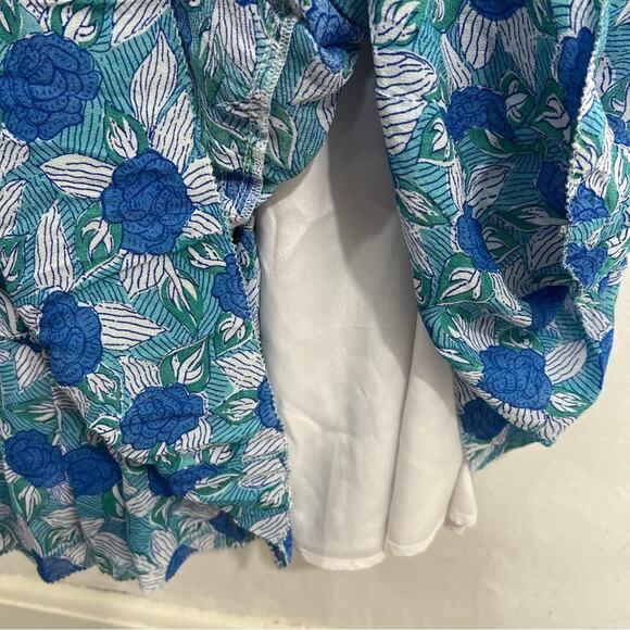 SAYLOR Jeannie Blue Floral Midi Dress Size Small - Picture 14 of 16